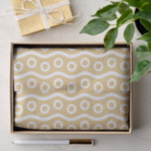 Moderne champagnebubbels tissuepapier (Geschenk)
