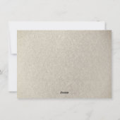 Moderne Chanoeka Sepia Gouden Ster van David Foto Feestdagenkaart (Achterkant)