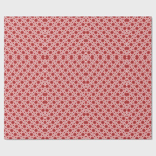 Moderne Chanoeka Ster Cadeaupapier (Vlak)