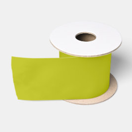 Moderne Chartreuse Groen Effen Kleur Satijnen Lint