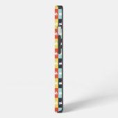 Moderne checkboard Mini Cooper iPhone Hoesje (Linkerkant)