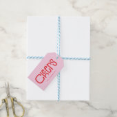 Moderne Cheers Persoonlijk Cadeaulabel (Met Touw)