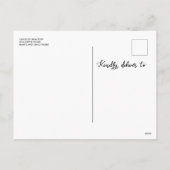 Moderne Cheers Voor 2026 Nieuwjaar Script Foto  Feestdagenkaart (Achterkant)