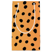 Moderne Cheetah Print Klein Cadeauzakje (Voorkant)