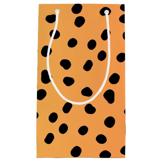 Moderne Cheetah Print Klein Cadeauzakje (Voorkant)