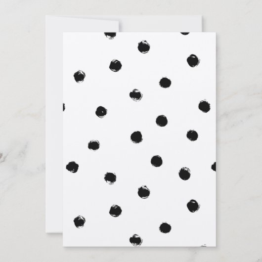 Moderne chemische kalligrafie "Ik wens u graag" Kaart (Achterkant)