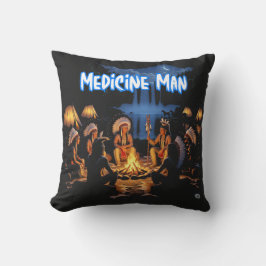 Moderne Cherokee Medicijnman Kussen