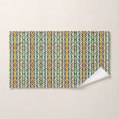 moderne chevron geometrisch patroon bad handdoek (Handdoek)