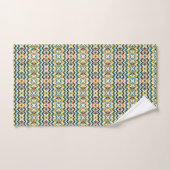 moderne chevron geometrisch patroon bad handdoek (Handdoek)