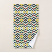 moderne chevron geometrisch patroon bad handdoek (Handdoek)