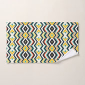 moderne chevron geometrisch patroon bad handdoek (Handdoek)