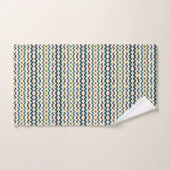 moderne chevron geometrisch patroon bad handdoek (Handdoek)