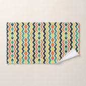 moderne chevron geometrisch patroon bad handdoek (Handdoek)