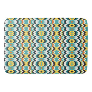 moderne chevron geometrisch patroon badmat