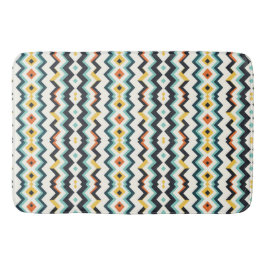 moderne chevron geometrisch patroon badmat