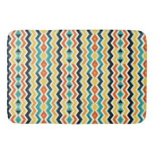 moderne chevron geometrisch patroon badmat