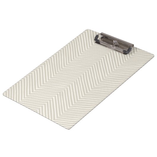 Moderne Chevron Klembord (Gekanteld)