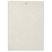 Moderne Chevron Klembord (Achterkant)