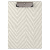 Moderne Chevron Klembord (Voorkant)