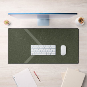 Moderne Chevron Moss Green Desk Mat – 