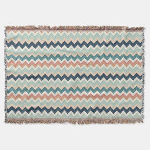 Moderne Chevron-ontwerp Aangepaste zachte deken