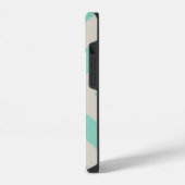 Moderne Chevron Streep iPhone Hoesje (Linkerkant)