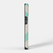 Moderne Chevron Streep iPhone Hoesje (Rechterkant)