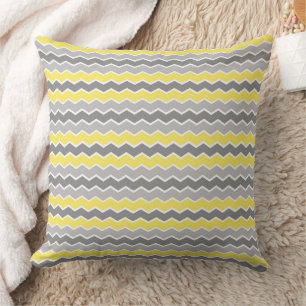 Moderne Chevron Zigzag Naadloos Patroon Kussen
