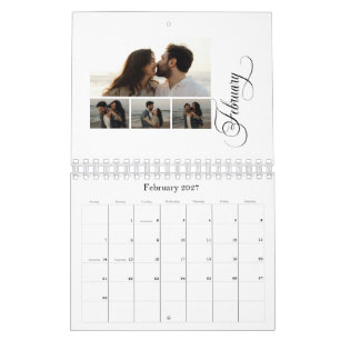 Moderne Chic 4 Foto Collage 53 foto's Kalender
