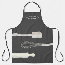Moderne Chic Bakkerij Banketbakker Bakkerij Bedrij Schort