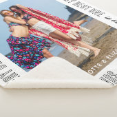 Moderne Chic Best Friends Besties BFF Aangepaste f Sherpa Deken (3/4)