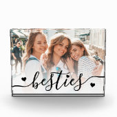 Moderne Chic Beste Vriendinnen Beste Vriendin Fotoblokken (Voorkant)