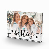 Moderne Chic Beste Vriendinnen Beste Vriendin Fotoblokken (Rechts)