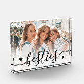 Moderne Chic Beste Vriendinnen Beste Vriendin Fotoblokken (Links)