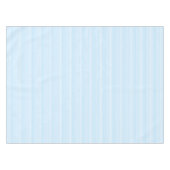 Moderne Chic Blue en White Stripes Pattern Trendy Tafelkleed (Voorkant (Horizontaal))