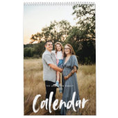 Moderne Chic COLOR Script Foto Kalender (Hoes)