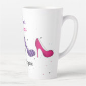 Moderne Chic Custom Vrouwen Schoenen Latte Mok (Rechts)