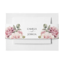Moderne Chic Elegante Romantische Roze Roos Bruilo