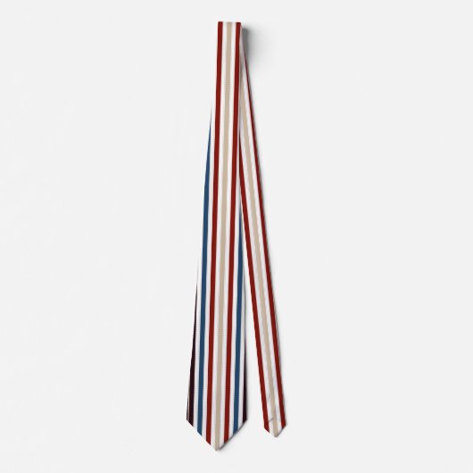 Moderne chic gestreept stropdas (Voorkant)