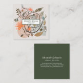 Moderne Chic Goudblad Folie Luxe Visitekaartje (Voorkant / Achterkant)