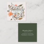 Moderne Chic Goudblad Folie Luxe Visitekaartje (Voorkant / Achterkant)