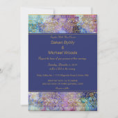 Moderne Chic Gouden Paisley  Kaart (Voorkant)