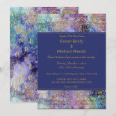Moderne Chic Gouden Paisley  Kaart (Voorkant / Achterkant)