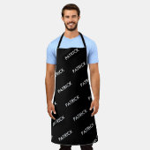 Moderne Chic Hobby Gepersonaliseerde Koken Chef Cu Schort (Gedragen)