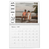 Moderne Chic Maak Je Eigen Foto Kalender (Feb 2027)
