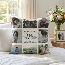 Moderne Chic Moederdag mam Family Foto Collage