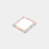 Moderne Chic Pastel Camouflage cute roze plaknotit Post-it® Notes (Schuin)