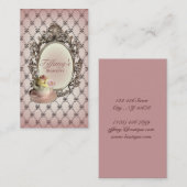 moderne chic pastry bakkerij visitekaartje (Voorkant / Achterkant)