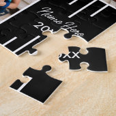 Moderne Chic Pet Fotocollage Legpuzzel (Zijkant)