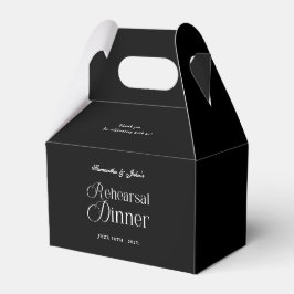Moderne Chic Probediner Bedankt Bedankdoosjes